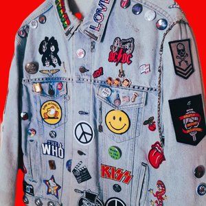 Custom Theme Levi's Denim Jacket (L)